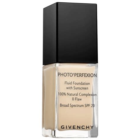 givenchy photo perfection fluid foundation|GIVENCHY Photo'Perfexion Fluid Foundation SPF 20.